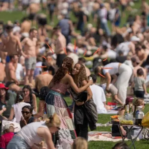 A diverse group of people collaborating, representing community and collective action